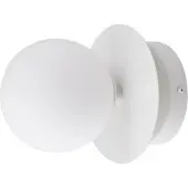 Globen Lighting Vägglampa , ART DECO, dimbara, Vit, Vardagsrum, Metall, Design