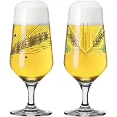 Ritzenhoff Brauchzeit Ölglas 37 Cl 2-pack #5 & 6 - Ölglas Kristallglas Klar