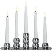 Watt & Veke LYKKE ljusstake 28 cm, Chrome