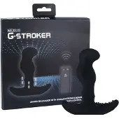 Nexus G-stroker - prostatavibrator med fjärrkontroll - svart