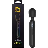 BLAQ - massagevibrator stor digital svart