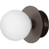 Globen Lighting Vägglampa , ART DECO, dimbara, Brons / antikmässing, Vardagsrum, Metall, Design