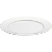 Pillivuyt Plissé tallrik flat 20 cm Vit