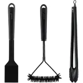 Mustang Grill Tool Set 3 pcs Black Line