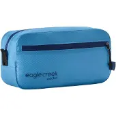 Eagle creek Pack-It Isolate Quick Trip Travel Toalettvska - Slitstark flck- och vattenbestndig med flera fickor Maskintvttbar Blue Dawn - S