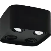 Eglo CAMINALES-Z taklampa 4 x 345 lm GU10 RGB/C, svart