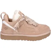 Ugg för kvinnor. 1144032 Lowmel sand Sneakers i läder (36), Hud, Beige, Karta, 1 till 3 cm, Nyckelband, Casual