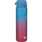 Ion8 Läcksäker stor vattenflaska Motivator Blå & Rosa 1000ml