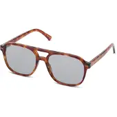 Kapten & Son Solglasögon 'Zurich Edge' konjak / mörkbrun / grå