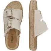 Espadrij l'orginale Pantolette 'CLAQUETTE' beige