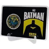 Fanattik Begränsad Upplaga Dc Comics Batman Samlarmynt 85-årsjubileum Valuta