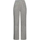 LASCANA Pyjamasbyxa svart / vit