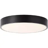 Brilliant G97013/06 Slimline LED-takbelysning LED LED 12 W Vit, Svart
