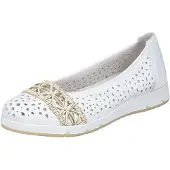 Rieker Ballerina vit