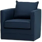 Newport Monroe fåtölj indigo