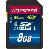 Transcend Premium 400 SDHC-Kort Industrial 8 GB Class 10, UHS-I