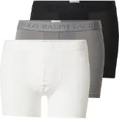 Ralph Lauren Boxershorts stone / svart / vit