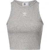 Adidas Originals Topp 'Adicolor Essentials' gråmelerad / vit