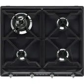 Smeg Sr964ngh 60 Cm Gasglasplatta 4 Brännare