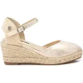 Refresh för kvinnor. 17285901-ORO Espadriller 172859 guld (37), Dorado, 5 till 8 cm, Spänne, Casual
