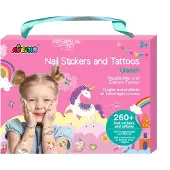 Avenir 230+ nagelstickers & tatueringar Unicorns