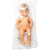 Miniland - 15'' Anatomiskt Korrekt Baby Docka, Kaukasisk Kille