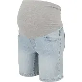 Mamalicious Jeans 'MLOslo' blå denim / gråmelerad