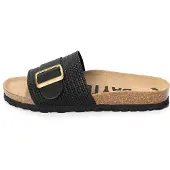 Bayton Pantolette 'Orense' guld / svart