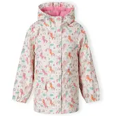 MINOTI Övergångsjacka blå / rosa / vit