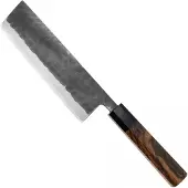 Munetoshi Black Hammer-Tone Nakiri, vegetable knife 16.5 cm
