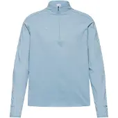 Hoka One One GlideTech Quarter Zip Sweatshirt Blue, Size S