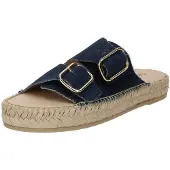 Espadrij l'orginale Pantolette blå denim