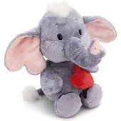 Nici Elefant Med Magnethjärta Gosedjur 23 Cm