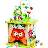 Hape Spel kub i trä Forest Animal, E8341