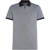 Tommy Hilfiger Performance Regular Fit Zip Oxford Polo Shirt