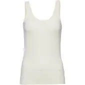 Icebreaker - Underställ dam - W Merino 150 Siren Tank Undyed för UnisexUll - Storlek L - Vit