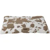 Animal Boulevard Cow Plush burdyna vit/mocka