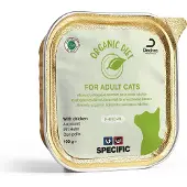 Specific Feline F-bio-w Ekologisk Kycklinglåda 8x100g Kattmat