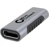 Microconnect - USB-adapter - USB-C (hona) till USB-C (hona) - USB 3.2 Gen 2 - USB-strömförsörjning (100W), 4K60Hz stöd - svart