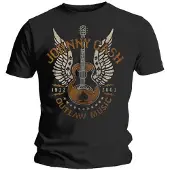 Ginza.se Johnny Cash: Unisex T-Shirt/Outlaw (Black) (X-Large)