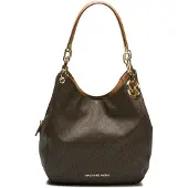 Michael Kors Axelremsväska 'Lillie' brun