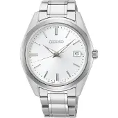 Seiko Klocka - - SUR307P1 - Grå - Cylindrisk - Metall - Inomhus