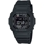 Casio Klocka - - G-Shock The Origin - Herr - Svart - Solcellsdriven - Vattentålig 20 ATM