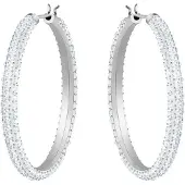 Swarovski Dextera Stenring Örhängen Rodiumpläterade Damörhängen 5389432 Box+Shopping Bag