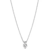 Pandora Timeless Double heart halsband 391229C01-45