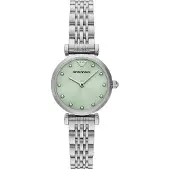 Giorgio Armani Damklocka AR11667 grön mode