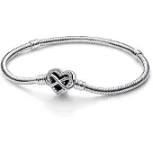 Pandora Moments Sparkling Infinity Heart Clasp armband 592645C01-17