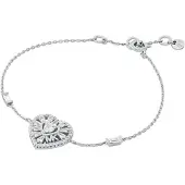 Michael Kors silver hjärtarmband MKC1690CZ040