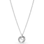 Pandora Family Always Encircled Sterling silver halsband 391455C01-60