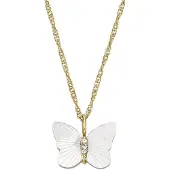 Fossil Halsband guld / silver